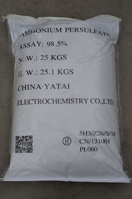 Persulfato de amónio oxidante forte 25 kg/saco 7727-54-0 98,5% de pureza
