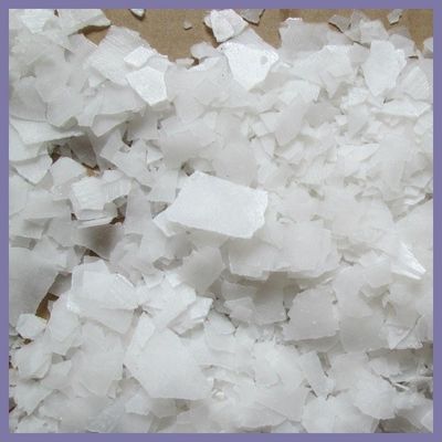 Papel sólido de hidróxido de sódio NaOH e celulose 25 kg/saco Cas 1310-73-2